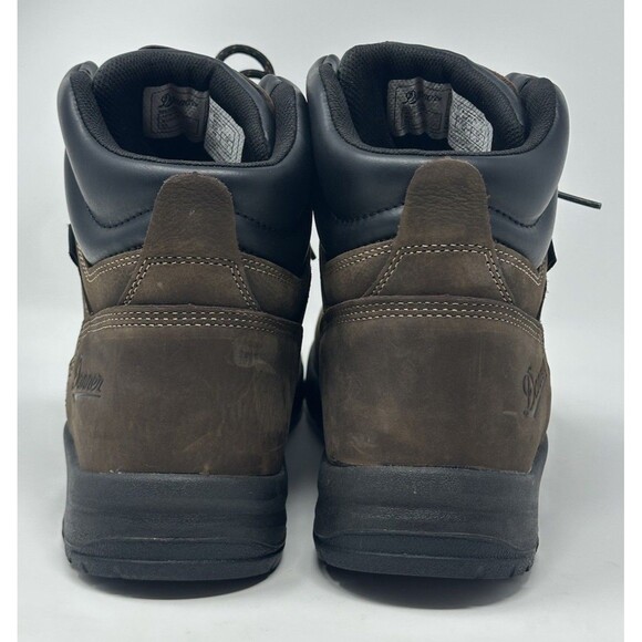 Danner Caliper Brown 6" Aluminum Toe Boots Men’s 11.5 Brown Lace Up Work Leather - Picture 4 of 13